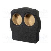 FBBMW25 Car loudspeaker enclosure; MDF; black melange; 2x250m; BMW; 18l A8FAE4bHDBqptegFahEaySlQmSx_PphZdHTX9LN8GS4