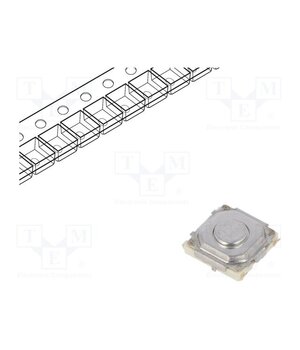 EVQPT9A15 Microswitch TACT; SPST; Pos: 2; 0.02A/15VDC; SMT; none; 1.6N; 1.5mm vUGDBieSByunb4SFG-OXnD-C7quKpXtgzo-XYl-DHvk