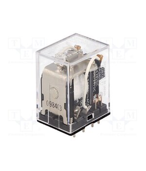 MY2-02-US-SV 24DC Relay: electromagnetic; DPDT; 24VDC; Icontacts max: 5A; industrial 3IfwH53DpO8ROJ1ZooJ1M6dTMCOvW63oO8LHjq1Og58