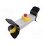 2TLA020007R6900 2-hand control station; Safeball; -25÷50°C; IP67; Leads: M12 8pin 0EH27Y7IpzpWkzAQcbTo2X6xLAHZtPiMA7XPHzmAi24