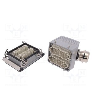 1712540000 Connector: HDC; male + female; HE; PIN: 32; 16A; 500V; 32+PE; size 10 7ARpVsRfaZaj7CWJZgfPhx2e7FQqpcVjHMUOs_7UqtQ