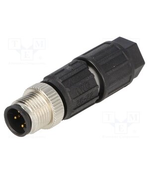 22260132 Connector: M12; plug; PIN: 4; male; straight; IP65,IP67; IDC; 4A; 6mm deqscSZwm3wTmFBHgNHIbLXX4TS3c9xat8RTzpAbblA