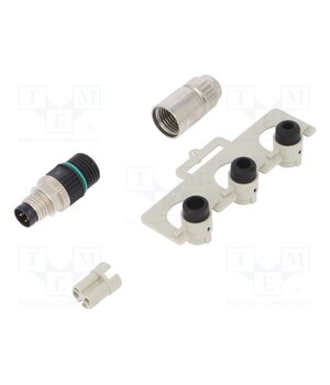 21021511305 Connector: M8; male; PIN: 3; 4A; 32V; IP65,IP67; straight; for cable -4goTLN25GVYQ7wskzVyXiPrE9JFW3iAkHvpwrWAhvs