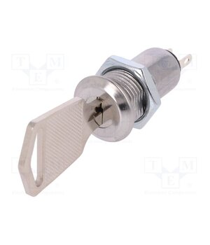 KS-53 Switch: key switch; Stabl.pos: 2; OFF-ON; SPST; Cutout: Ø12mm; 90° ePuRkJ2BqIC0O7n0hfT82MQco06FKjWr6HPMQ4mZbE0
