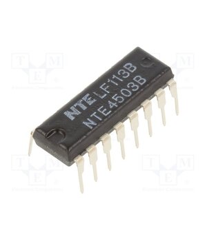 NTE4503B IC: digital; buffer,non-inverting; Ch: 6; CMOS; THT; DIP16; 3÷18VDC 4e9TzE7NmCZvFrTFDNc9jmA31e0FflPvUrb6hF6FomI