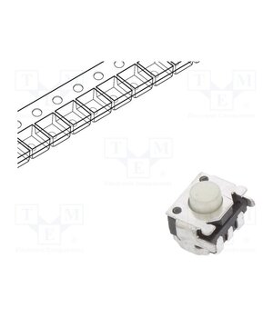 TL3340AF160QG Microswitch TACT; SPST; Pos: 2; 0.05A/12VDC; side,SMD; none; 1.57N SQMvm5ixSMMxb8CPOJhrQNgGYIO96IdBFTRdmFQU1WI