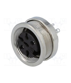 T3403000U Connector: M16; socket; female; PIN: 6; 5A; 300V; C091A; soldering V4EzYv2oxmk2Kj3qDZC57OA-PHSowRhXq4n4jI5tnEY