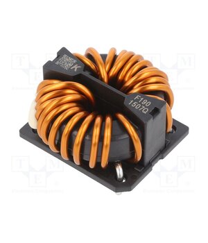 SCF29XV-190-1R9A012JH Inductor: wire with current compensation; THT; 1.6mH; 3.35mΩ; SCF lUImFZpkmlKGmKRPLR4U5m0FD11Yd4v4Lug3qzhgQGA