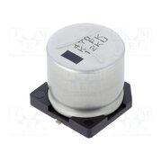 EEVFK1K471M Capacitor: electrolytic; low ESR; SMD; 470uF; 80VDC; Ø18x16.5mm Ag4AqrS4kAzW0SuqD8NSdduvEZn-6rsBWV4QUoggS8E