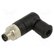 42-00027 Connector: M8; male; PIN: 4; IP67; angled 90°; for cable; plug c-1539FPCvIZinPmcp5NoRmJFZ_VtI6_ZN3iGH5ty8Y