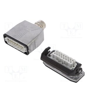 1424461 Connector: HDC; male + female; PIN: 16; 16A; 250V; HDC; 16+PE; M25 S_GNKJjQhUhWiEJ2W2qcBSYlLPv5cSixZwxlTGgDFzU