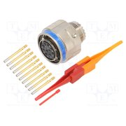 D38999/26FC98SN Connector: military; plug; female; PIN: 10; straight; crimped; 7.5A czrFRvTLSjmvR8oz5qQ1sxMZzHnRh33NeegoHB7OqTA