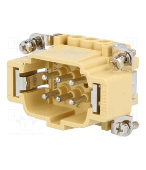 JNEM 06 Connector: HDC; male; JEI; PIN: 6; 16A; 500V; 6+PE; size 44.27; tinned ZtRsv7kD2Ps0PiGs46uGaV7QMEfvHux1xKbvyR__sp0