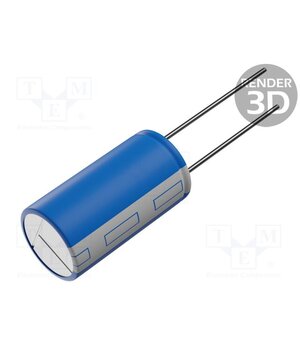 SC2V7L106MH Supercapacitor; THT; 10F; 2.7VDC; Ø10x25mm; H PfapfLbh7ImHr_ZSG7s0J0fZqdDXLql1K4ep1Plw1kE