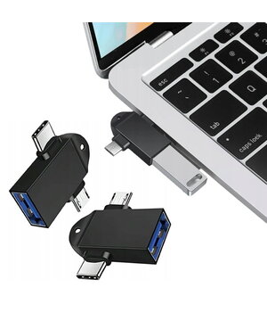 OTG USB adapteris (sieviešu) <-> USB-C, mikro USB

 CPEK020+2.jpg