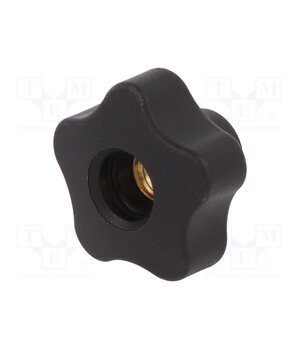VCT.40 FP-M10 Knob; Ø: 40mm; Int.thread: M10; 18mm; H: 27mm; technopolymer PP 3KAfNnw6gPlqXvF83W3u5bPwFWg0MA7TiXnCabf5CbU