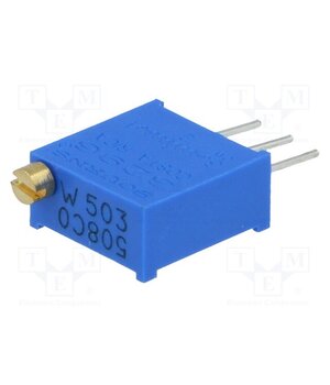 3296W-1-503LF Potentiometer: mounting; multiturn; 50kΩ; 500mW; THT; ±10%; linear XcfRKTpQMUwqg_telb7u7NqsqTbj1lo75tguudV75RY