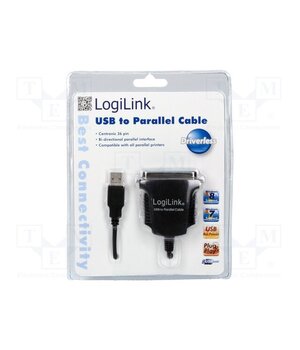 AU0003C Adapter USB-Centronics; Centronics 36pin plug,USB A plug; 1.5m zP7IbqjwyNtLutOAOh9rdDf11tvwXjHmjuQtgsIIE28