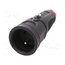 2410-SRW Connector: AC supply; female; socket; 2P+PE; 250VAC; 16A; for cable bUi1iz2qzKkXpigMMxR9nr-r3lRrDwbbbRVLKKpGVXQ