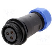 SP2111C/S3II-1N Connector: circular; plug; female; PIN: 3; IP68; SP21; 7÷12mm; 30A 54P5WHQaPSPy4jqYOanNIL8kU89dNpBEmmIj1_RVanw