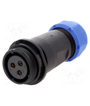 SP2111C/S3II-1N Connector: circular; plug; female; PIN: 3; IP68; SP21; 7÷12mm; 30A 54P5WHQaPSPy4jqYOanNIL8kU89dNpBEmmIj1_RVanw
