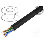 TI0012 Wire; BiTLAN,U/UTP; 4x2x24AWG; 5e; wire; Cu; Insulation: PE; black fVKKTKVJGtH1QXQzNH2ozAaQKm2K4EB-ZUERau6NuJ4