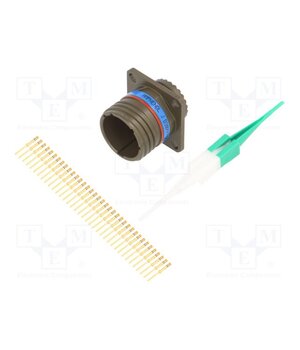 D38999/20WD35PN Connector: military; socket; male; PIN: 37; straight; crimped; 5A 9OzxFY6RkZ4gGyNQvZXbdWtfVmOqchSz0bM7NXn2rzE