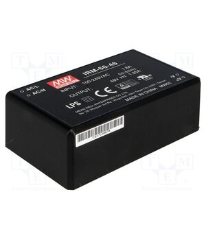 IRM-60-48 Converter: AC/DC; 60W; Uin: 85÷264VAC; 48VDC; Iout: 1250mA; OUT: 1 EJ2goeRAvmNum-juBPbZsilpw47Xn7D2NQnKenQMCPU