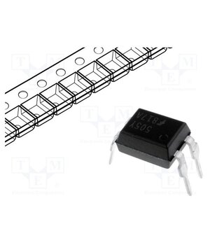 FOD817A Optocoupler; THT; Ch: 1; OUT: transistor; 5kV; CTR@If: 80-160%@5mA Dc3bvqPXMwzpRL_Rx4K370ZJ_LzwacxLsfPsSirgLPM