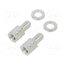 09670029006 Set of screws for D-Sub; M3; Screw length: 9.7mm; Thread len: 5mm GPyj2GeotMWT2AZuwILCDwF8or3onGNNW_NcEEBs9rU