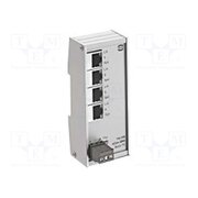 24020040000 Switch Ethernet; unmanaged; Number of ports: 4; 9÷60VDC; IP30 T6VALBoAKQj5zvyZx6HJH8vCpEg8ZabmqOwGnhOWrFQ
