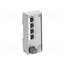24020040000 Switch Ethernet; unmanaged; Number of ports: 4; 9÷60VDC; IP30 T6VALBoAKQj5zvyZx6HJH8vCpEg8ZabmqOwGnhOWrFQ