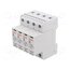 SG24PA300 Surge arrester; Type 2; Poles: 4; 20kA; 240VAC; -40÷85°C; IP20 qz-S_y4aALdUGKbMd-F73Exlcap1jpY_uTPd3KNEFnM