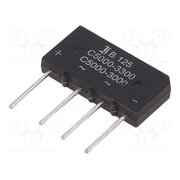 B125C5000A Bridge rectifier: single-phase; Urmax: 250V; If: 5A; Ifsm: 150A KHFr5SLC_P1E0O8vByc32Epz_0K2sXQID3imW599lJY