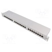 NP0053 Connector: RJ45; patch panel; Cat: 6; rack; grey; Height: 1U qS8sHoD4WvVEHNQlN8_ZsGa-RDsif8cxeeGx_m1sbXA