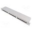 NP0053 Connector: RJ45; patch panel; Cat: 6; rack; grey; Height: 1U qS8sHoD4WvVEHNQlN8_ZsGa-RDsif8cxeeGx_m1sbXA