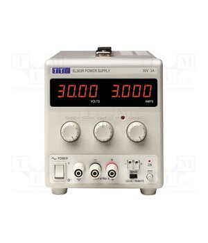 EL303R Power supply: laboratory; single-channel,linear; 0÷30VDC; 0÷3A e4uYoCd9Hg91FOWJ08kDjINfDGS6XqIbP2nnmEIoxZI