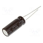 UCY2V220MPD Capacitor: electrolytic; low ESR; THT; 22uF; 350VDC; Ø10x25mm; ±20% ywTsrUZZB5Pq23N9GqYWnMr7IRWiCx1q6nuRipNevFs