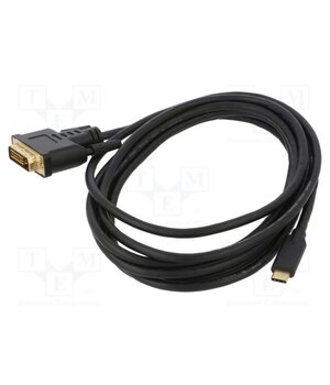 CA-CMDV-10CU-0030-BK Adapter; USB 3.1; DVI-D (24+1) plug,USB C plug; gold-plated; 3m mZUFvhkkoJdAgSbCJ0LpOsBtpvScOY-BtsQeCdi2lbw
