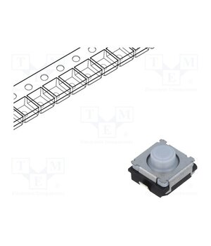 EVPBD6C1A000 Microswitch TACT; SPST; Pos: 2; 0.02A/15VDC; SMT; none; 3.5N; 4mm hZOPagnSAwH213yX50i4uJjBpTa6msteEJ9Pk6buUls