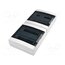 1964-01 Enclosure: for modular components; IP65; light grey; ABS; 400V Uy9tGNxt7KyYQN7wAm-9jdDkZawDCW3Y3jFt6gTHt7Q