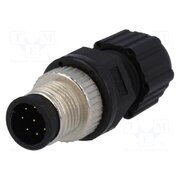 M12A-08BMMA-SL8001 Connector: M12; plug; PIN: 8; male; 30V; straight; IP67,IP68; plastic U3atAZF772_Di_i9TZ-3SsVNXCO_XaMWZd5lz7ZCkV0