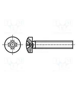 1135651 Screw; M2x16; 0.4; Head: cheese head; Phillips; PH1; steel; zinc -OfpNDV4vO_gPv-vLxWqatXjYo3aN1WbPonNlzbl7w4