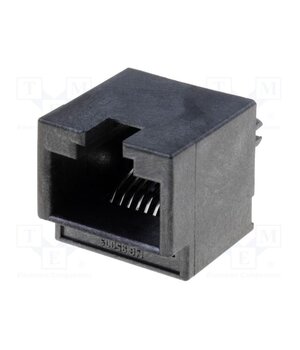 95503-2881 Connector: RJ45; socket; PIN: 8; Cat: 3; gold-plated; 8p8c; on PCBs yUM8WuIIMpXO245C1NQRmxymN2sQ8izC8tM3odhVhP0