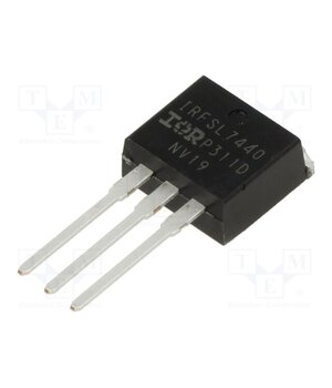 IRFSL7440PBF Transistor: N-MOSFET; unipolar; 40V; 147A; Idm: 772A; 208W; TO262 NcMWjE7W3teQhinXCVJJX02b0vBdbGIjSaL27olyjbc