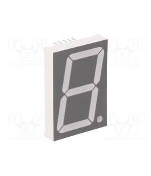 FYS-15011BUHR-21 Display: LED; 7-segment; 38.1mm; 1.5"; No.char: 1; red; 30÷60mcd kA6gtKOiX6Cm5UdI1ZCVovcyyEXL8Lx3S7kx2bfRmBE