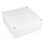 1554RGY Enclosure: multipurpose; X: 160mm; Y: 160mm; Z: 60mm; 1554; ABS; grey b-Lhn7dmQDtGJUgReYLChkmoEs6UwjtlHhpFFI_z3pg