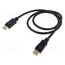 74743 Cable; DisplayPort plug,both sides; PVC; DisplayPort 2.0; Len: 1m 0hMAx68ZqJIfSHXbouDhXf8_5bBZ6-E3dURQeU1BnCo