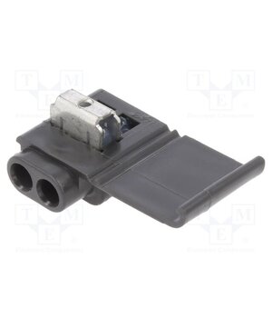 1024480 557F Quick splice; Presslok; for cable; IDC; black; 22AWG÷16AWG; ways: 1 _DtU5m-7Zux6n-gYCCV4FyDAENUSdM1WRjbevakm6Eg