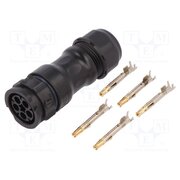 DC-05BMFA-QL8LPP Connector: circular; plug; for cable; PIN: 5; female; with contacts CI6aubMJs4fb5RvppH0wYOOgxpWEWSQyFX9xBd1WfGo